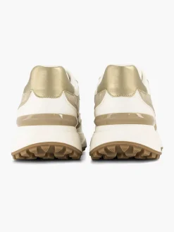 Graceland Sneakers-Witte Chunky Sneaker Glitter