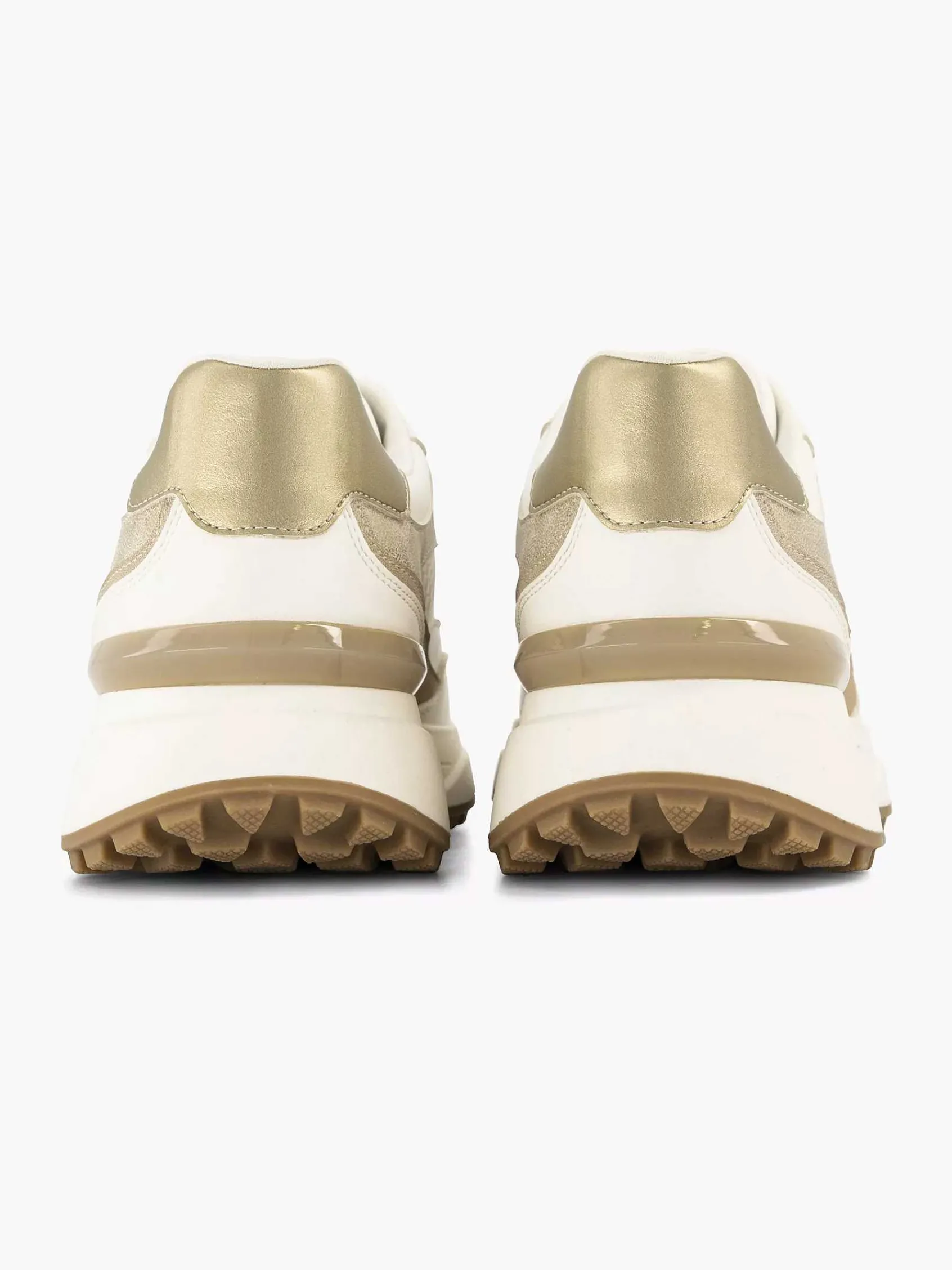 Graceland Sneakers-Witte Chunky Sneaker Glitter