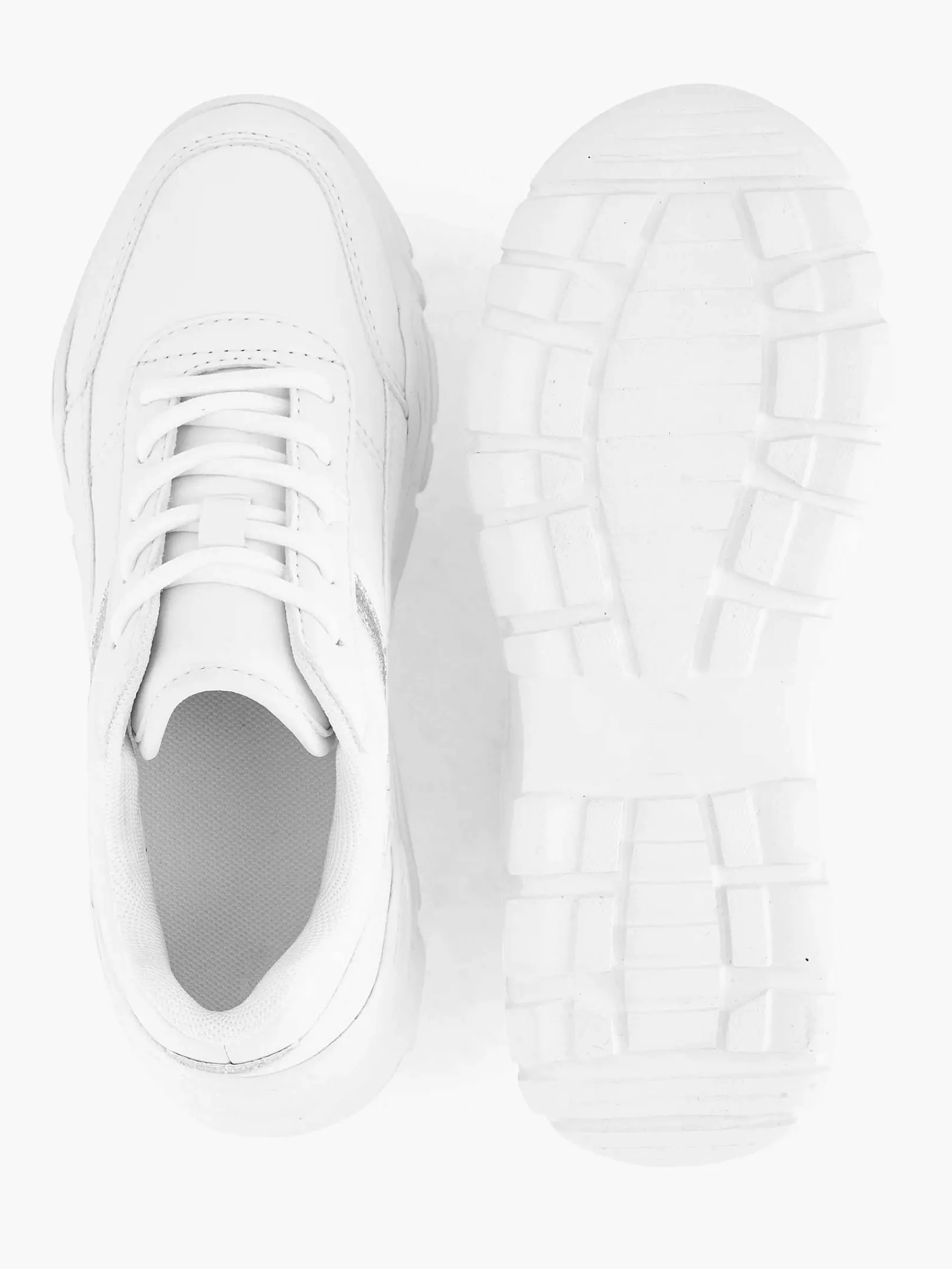 Oxmox Jongensschoenen-Witte Chunky Sneakers
