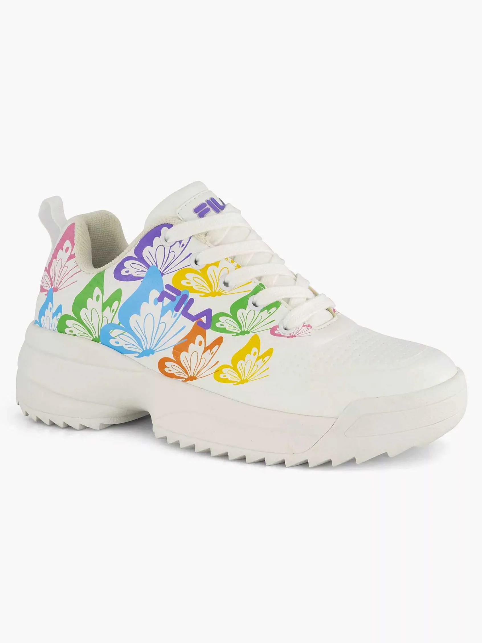 FILA Sneakers-Witte Chunky Sneaker Vlinders