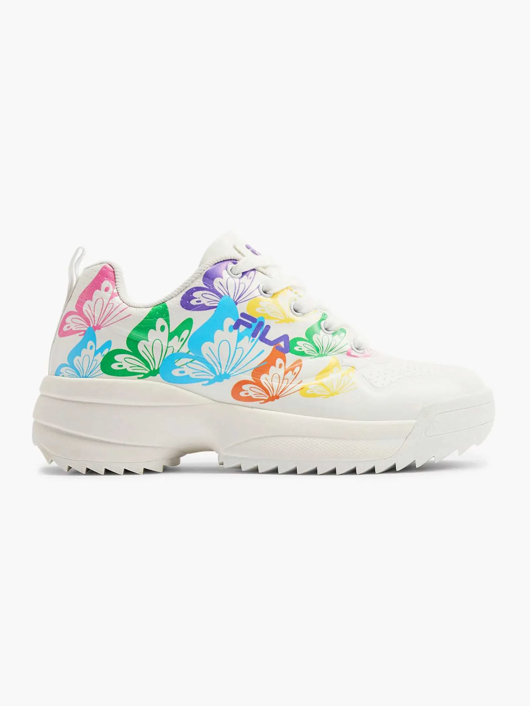 FILA Sneakers-Witte Chunky Sneaker Vlinders