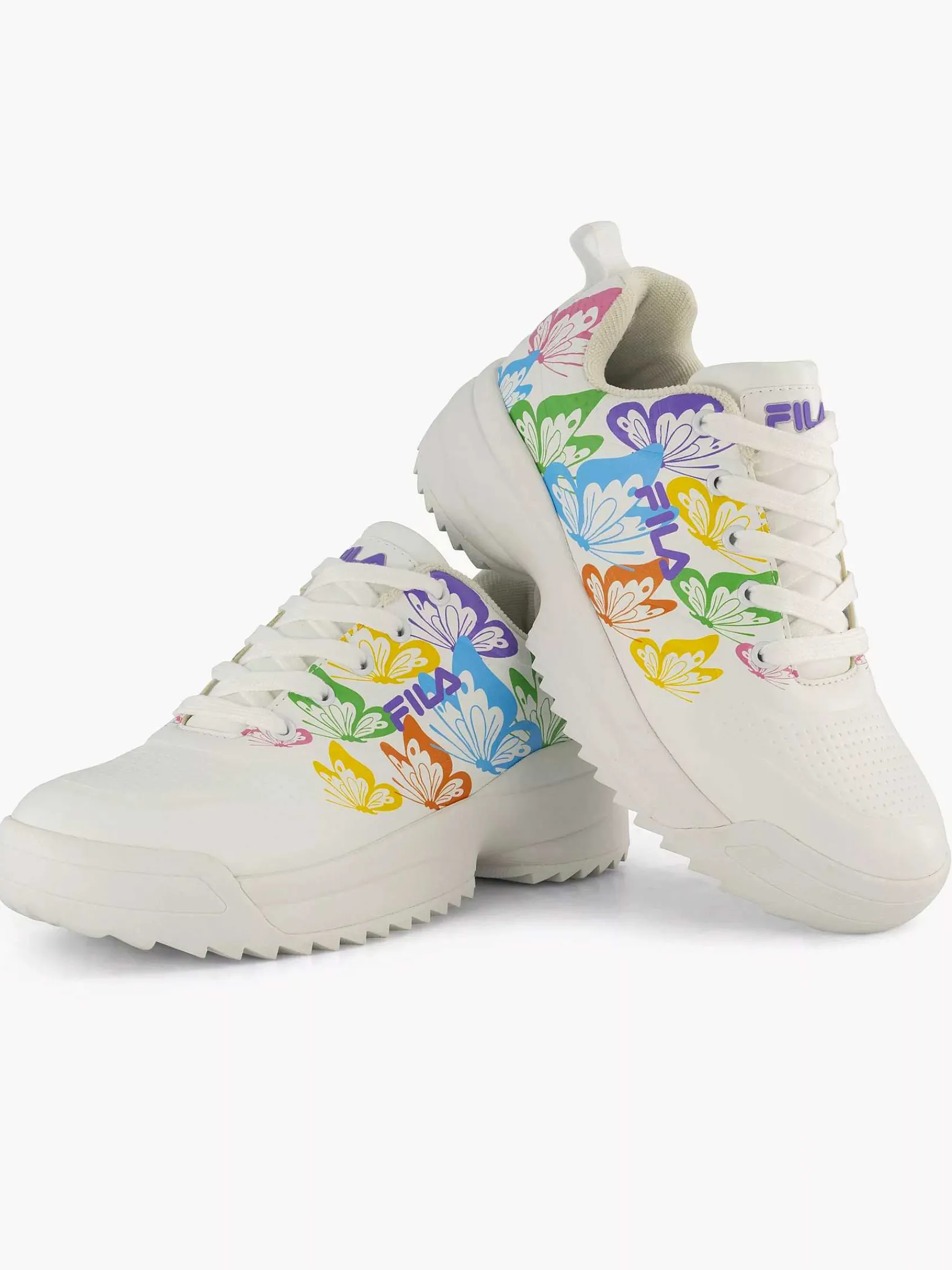 FILA Sneakers-Witte Chunky Sneaker Vlinders