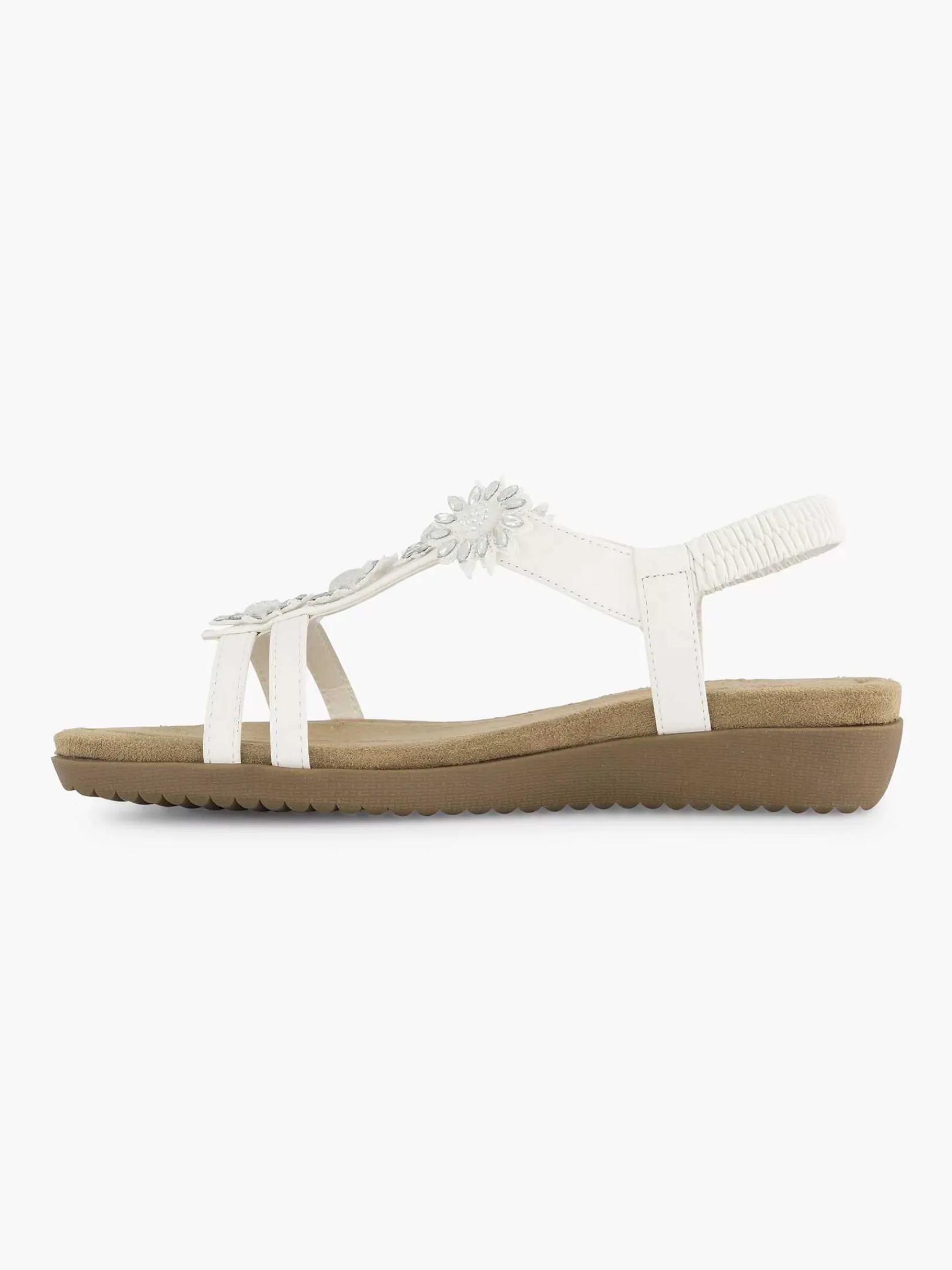 Easy Street Comfort Schoenen-Witte Comfort Sandaal