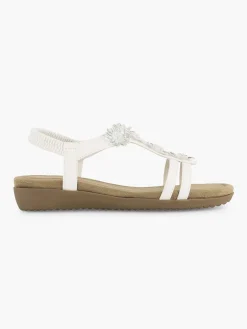 Easy Street Comfort Schoenen-Witte Comfort Sandaal
