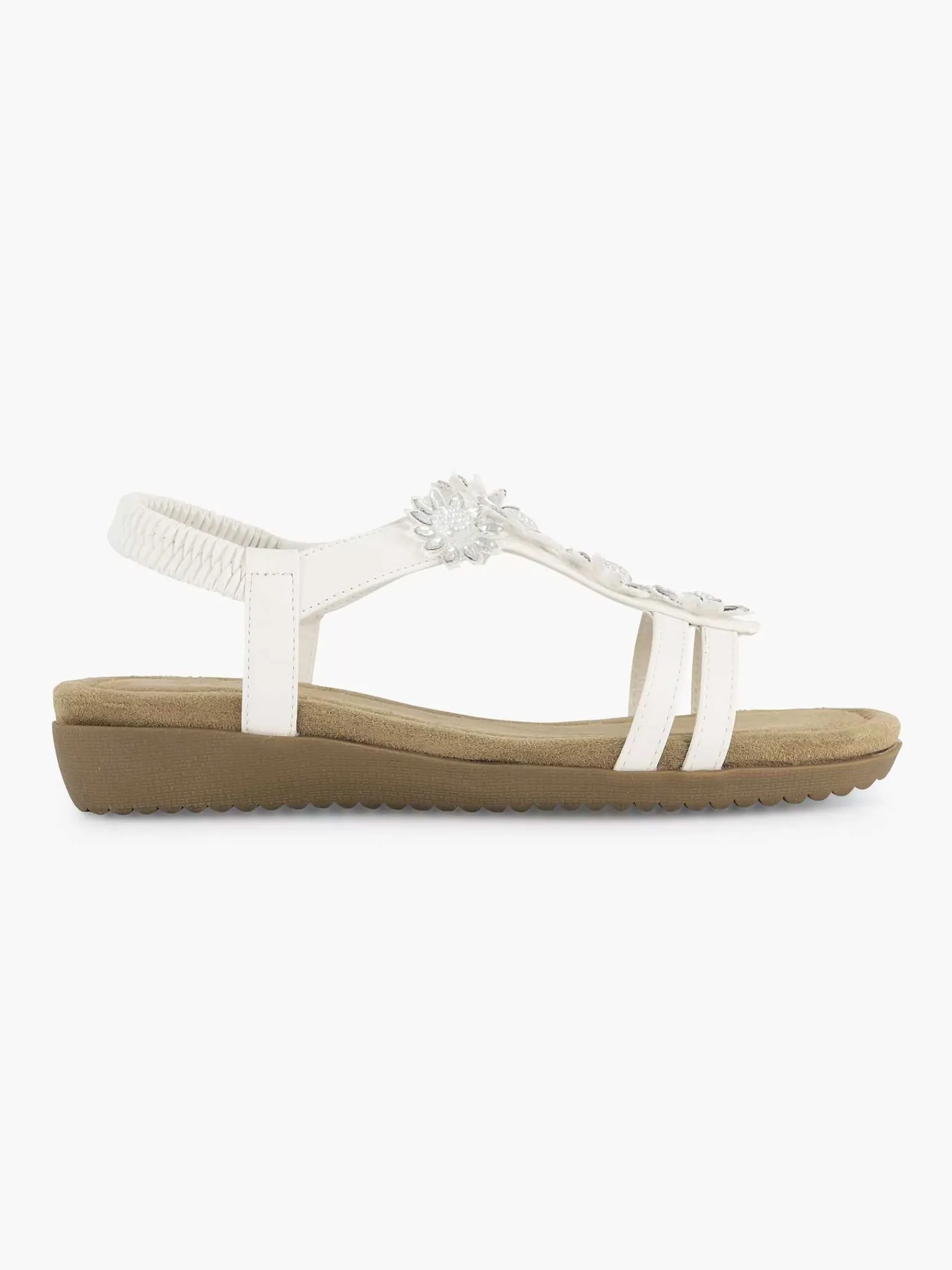 Easy Street Comfort Schoenen-Witte Comfort Sandaal