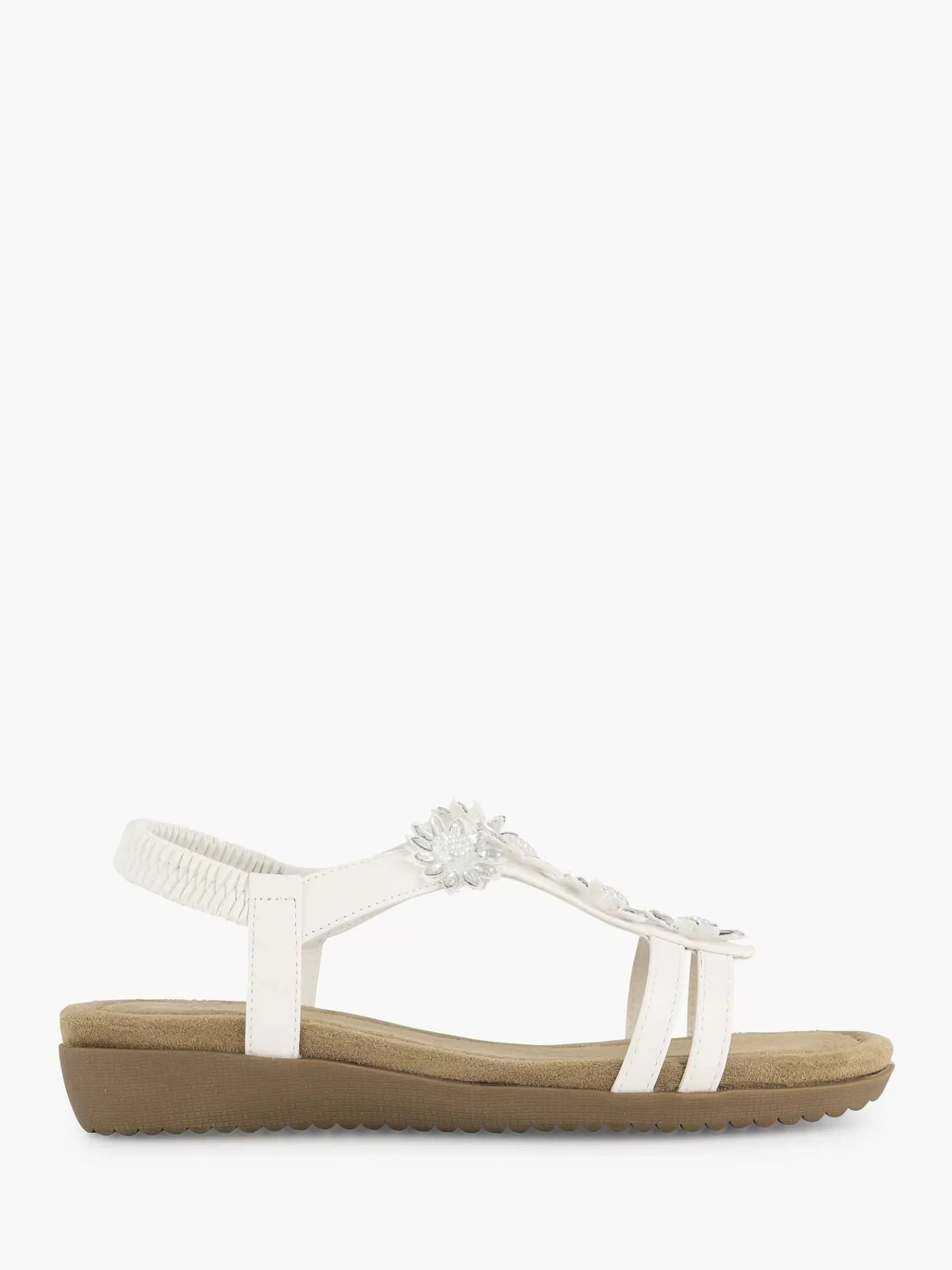 Easy Street Comfort Schoenen-Witte Comfort Sandaal