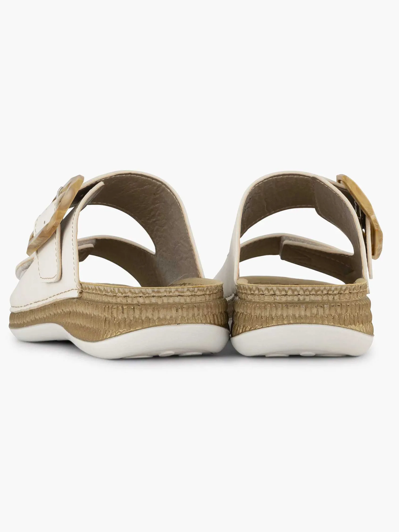 Easy Street Comfort Schoenen-Witte Comfort Slipper
