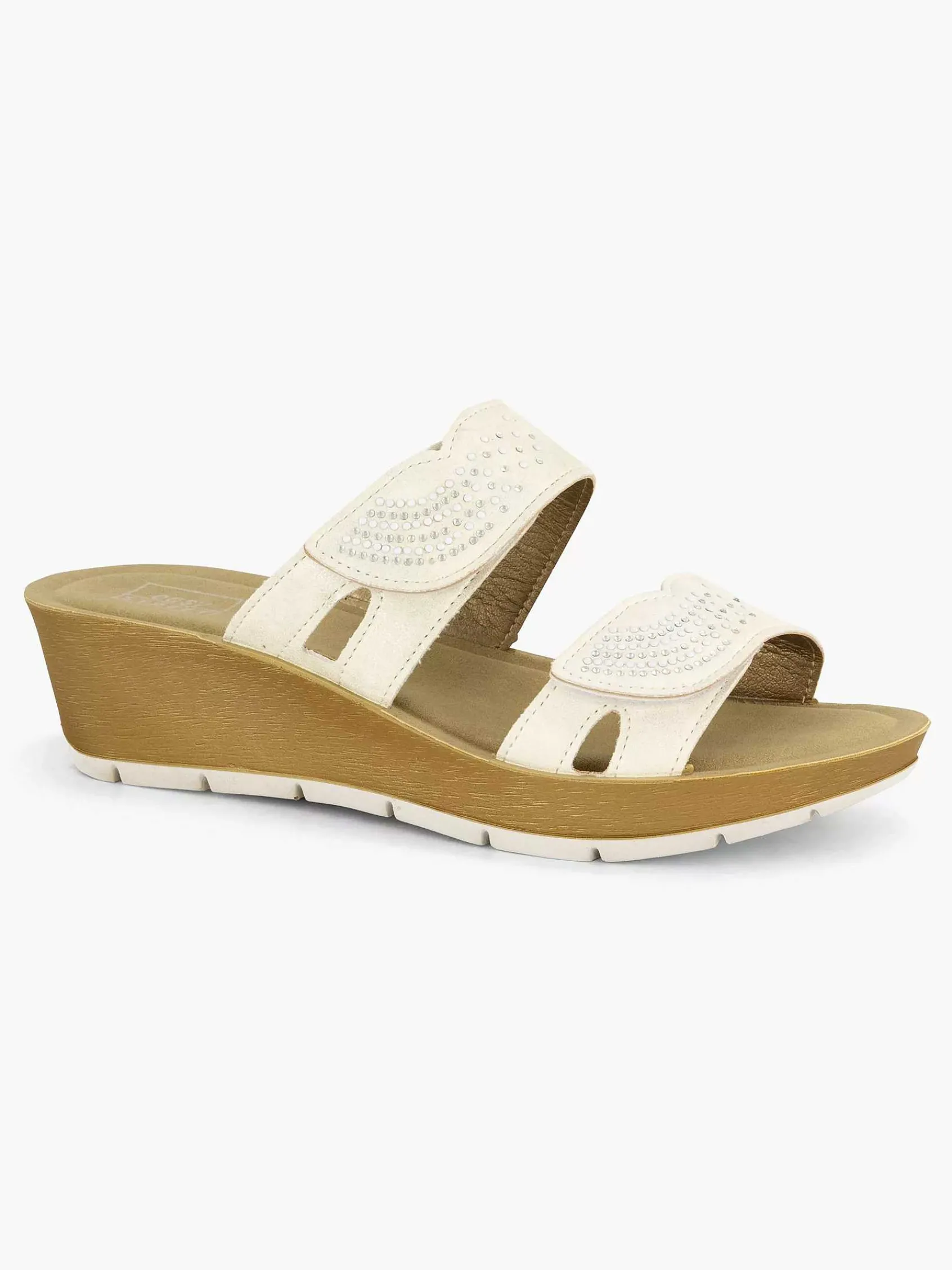 Easy Street Comfort Schoenen-Witte Comfort Slipper