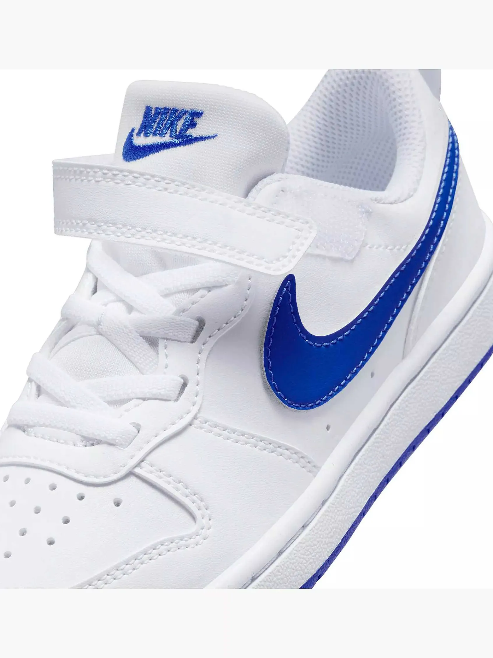 Nike Jongensschoenen-Witte Court Borough Low Recraft