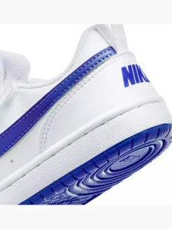 Nike Jongensschoenen-Witte Court Borough Low Recraft