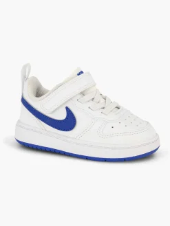 Nike Jongensschoenen-Witte Court Borough Low Recraft Sneaker
