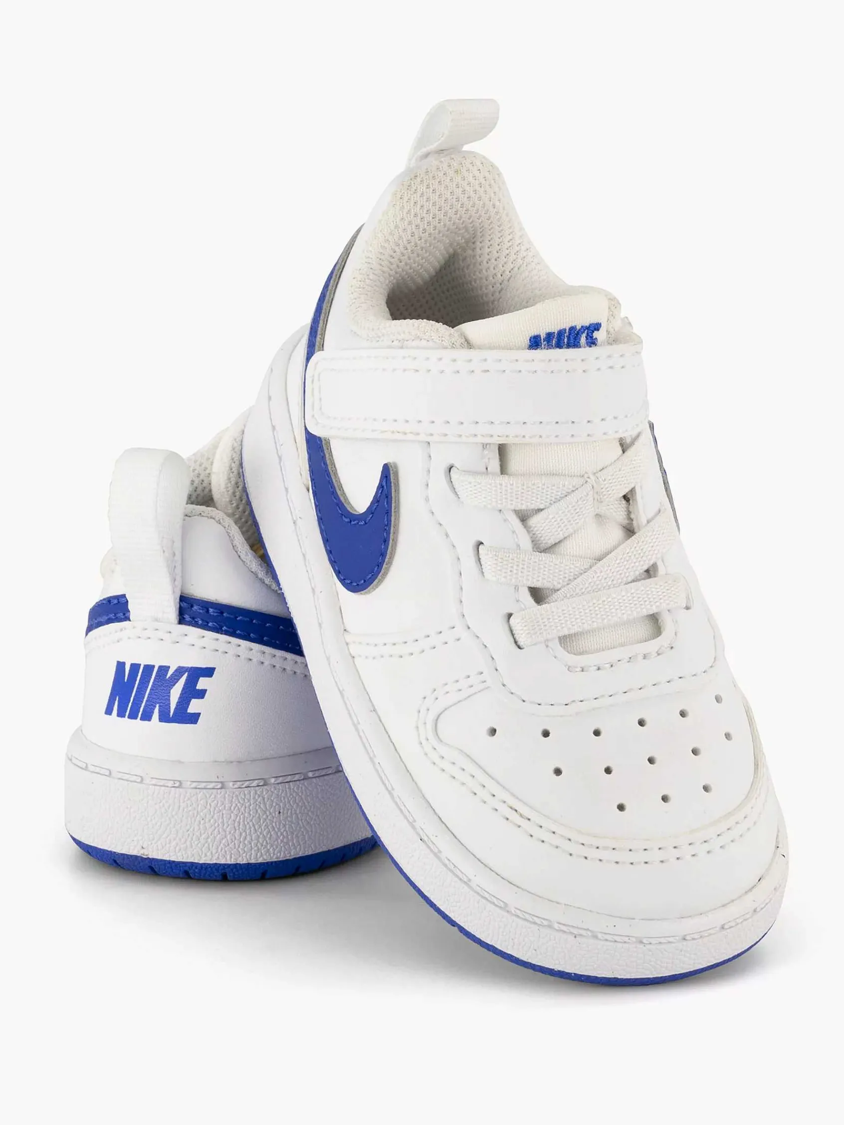 Nike Jongensschoenen-Witte Court Borough Low Recraft Sneaker