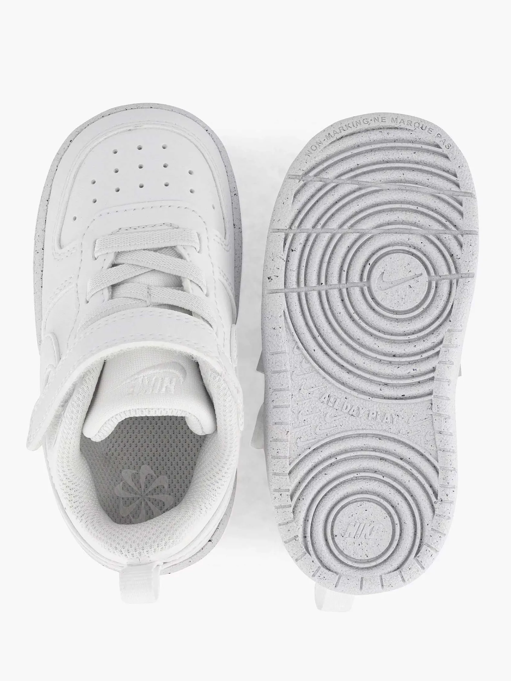 Nike Babyschoenen-Witte Court Borough Low Recraft