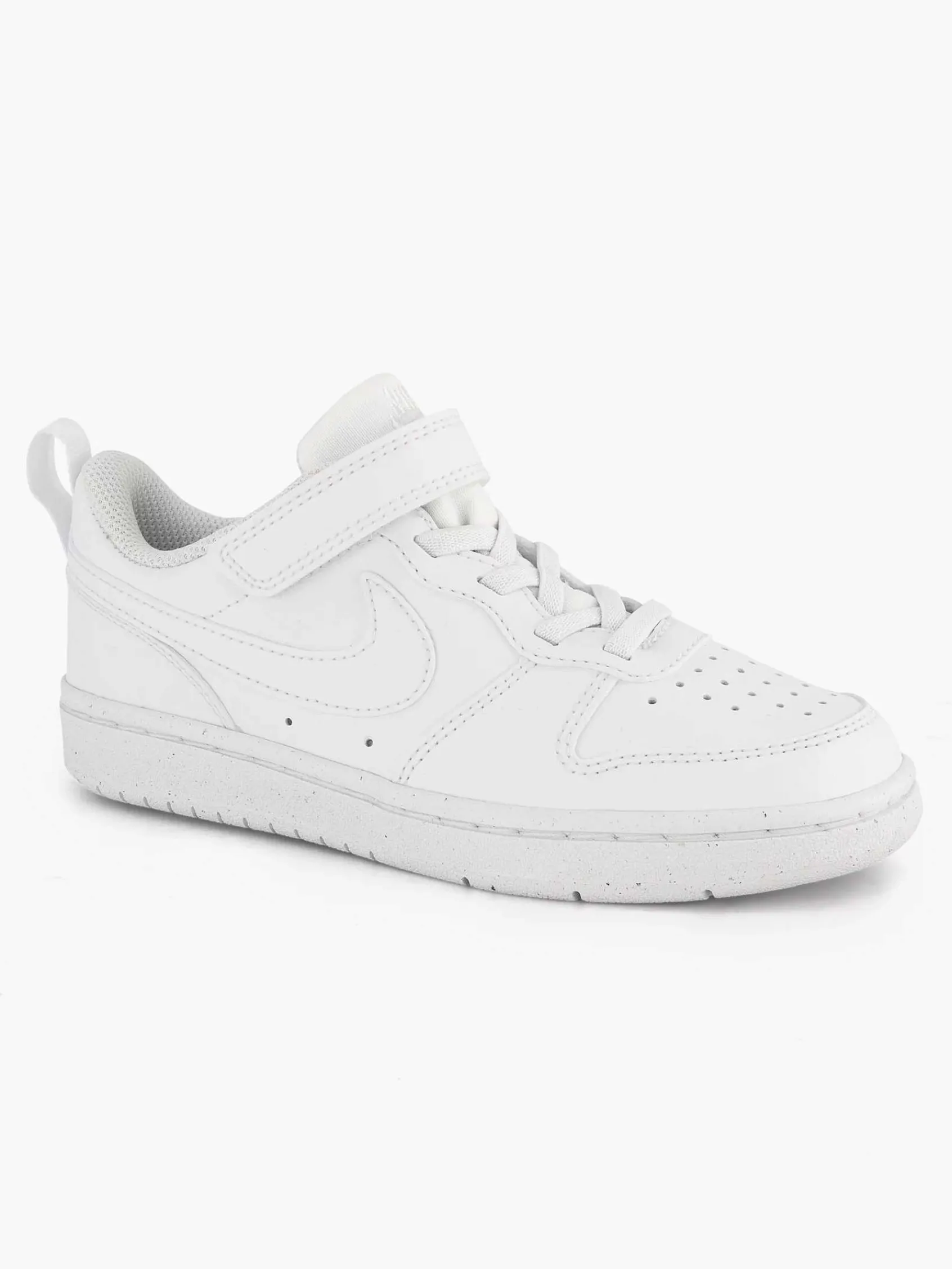 Nike Jongensschoenen-Witte Court Borough Low Recraft (Ps)