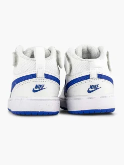 Nike Jongensschoenen-Witte Court Borough Mid