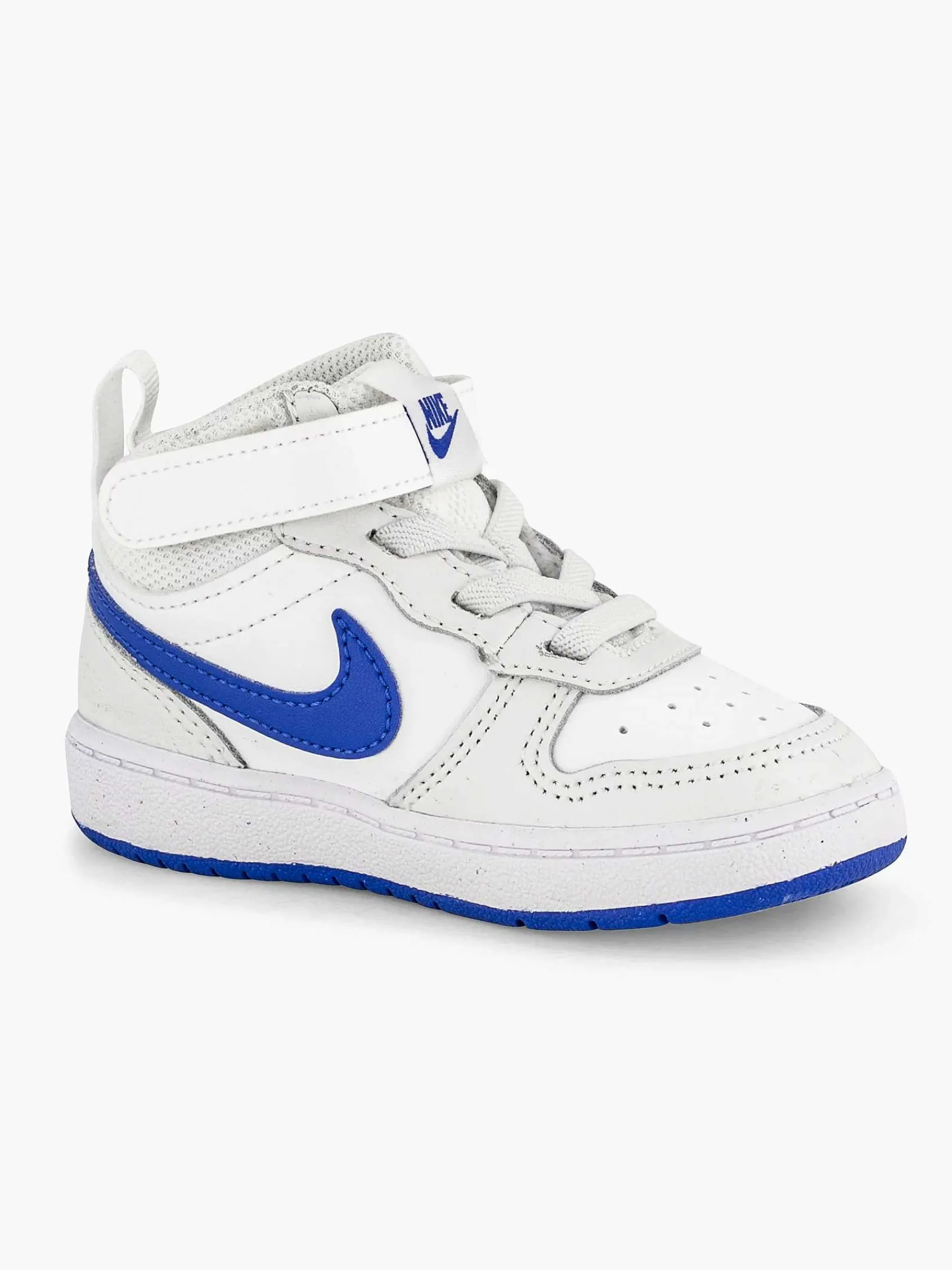 Nike Jongensschoenen-Witte Court Borough Mid