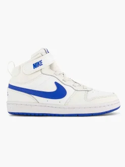 Nike Jongensschoenen-Witte Court Borough Mid