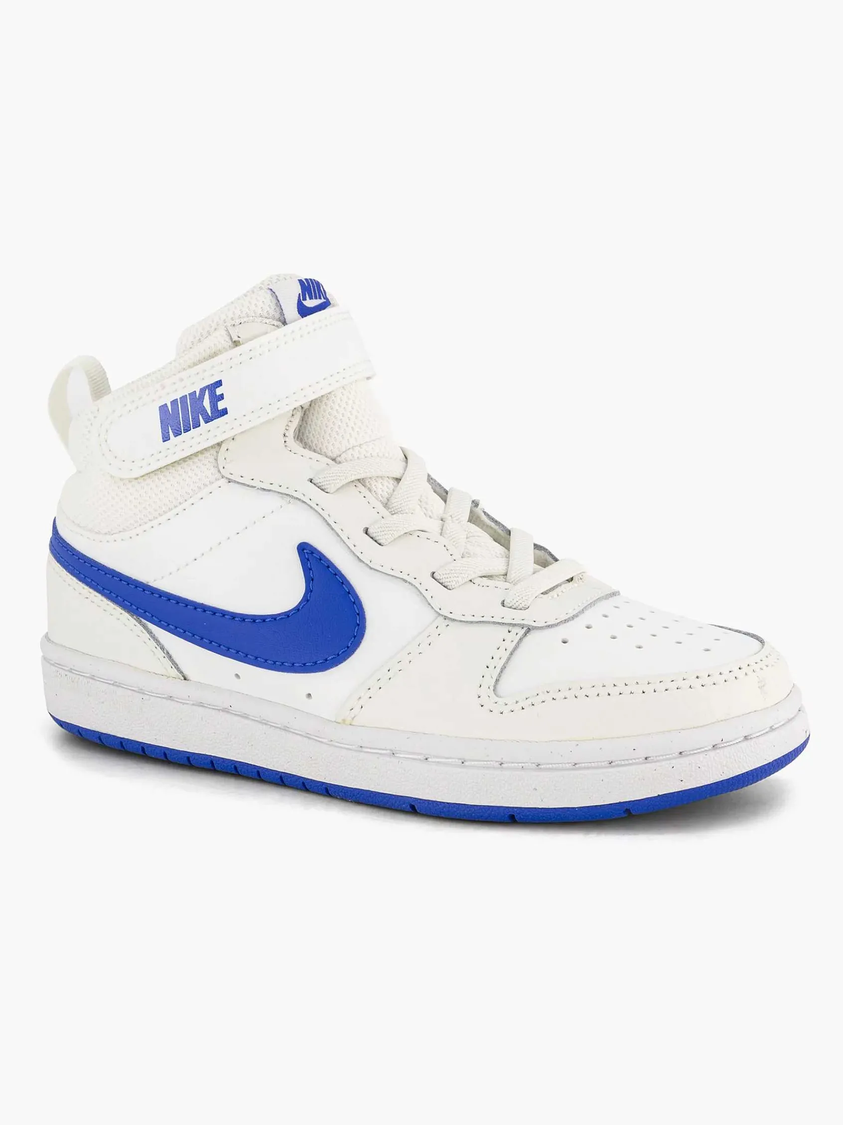 Nike Jongensschoenen-Witte Court Borough Mid