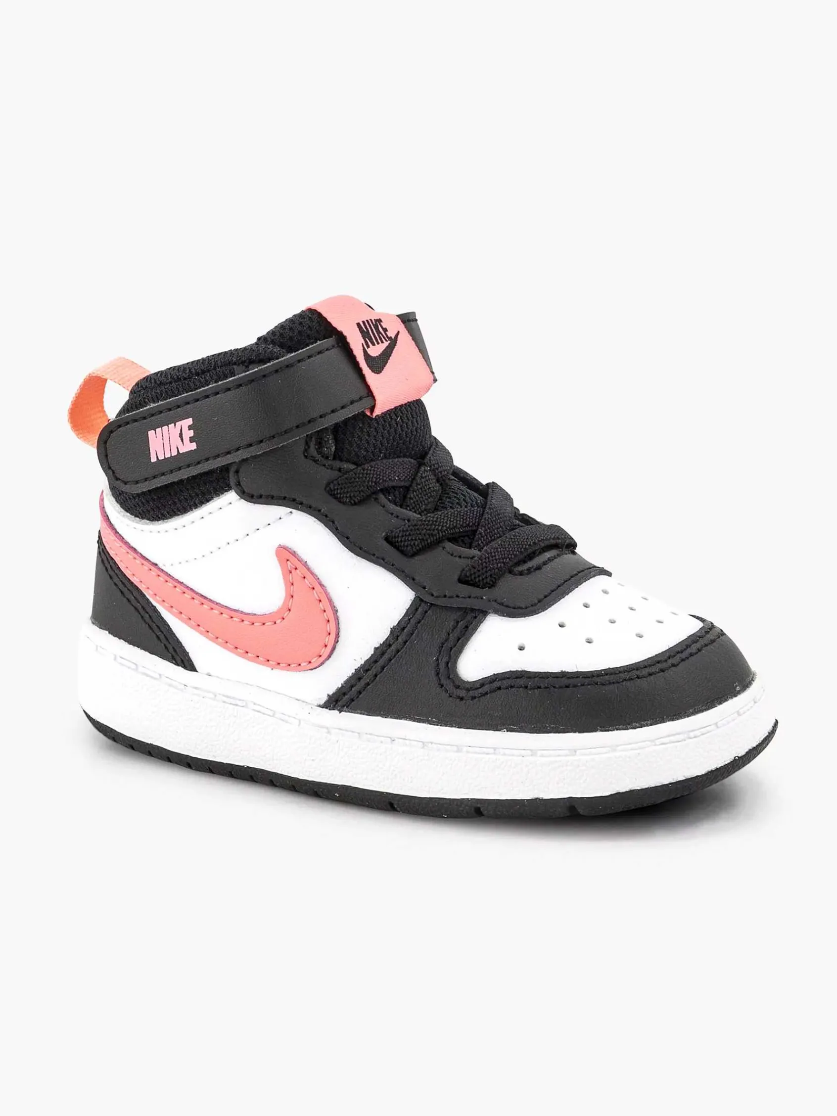 Nike Jongensschoenen-Witte Court Borough Mid 2