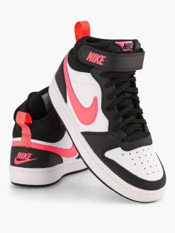 Nike Jongensschoenen-Witte Court Borough Mid 2