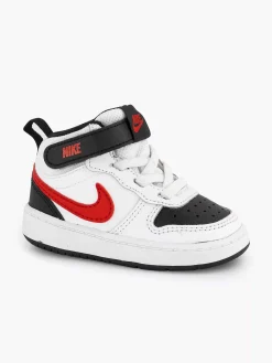 Nike Jongensschoenen-Witte Court Borough Mid