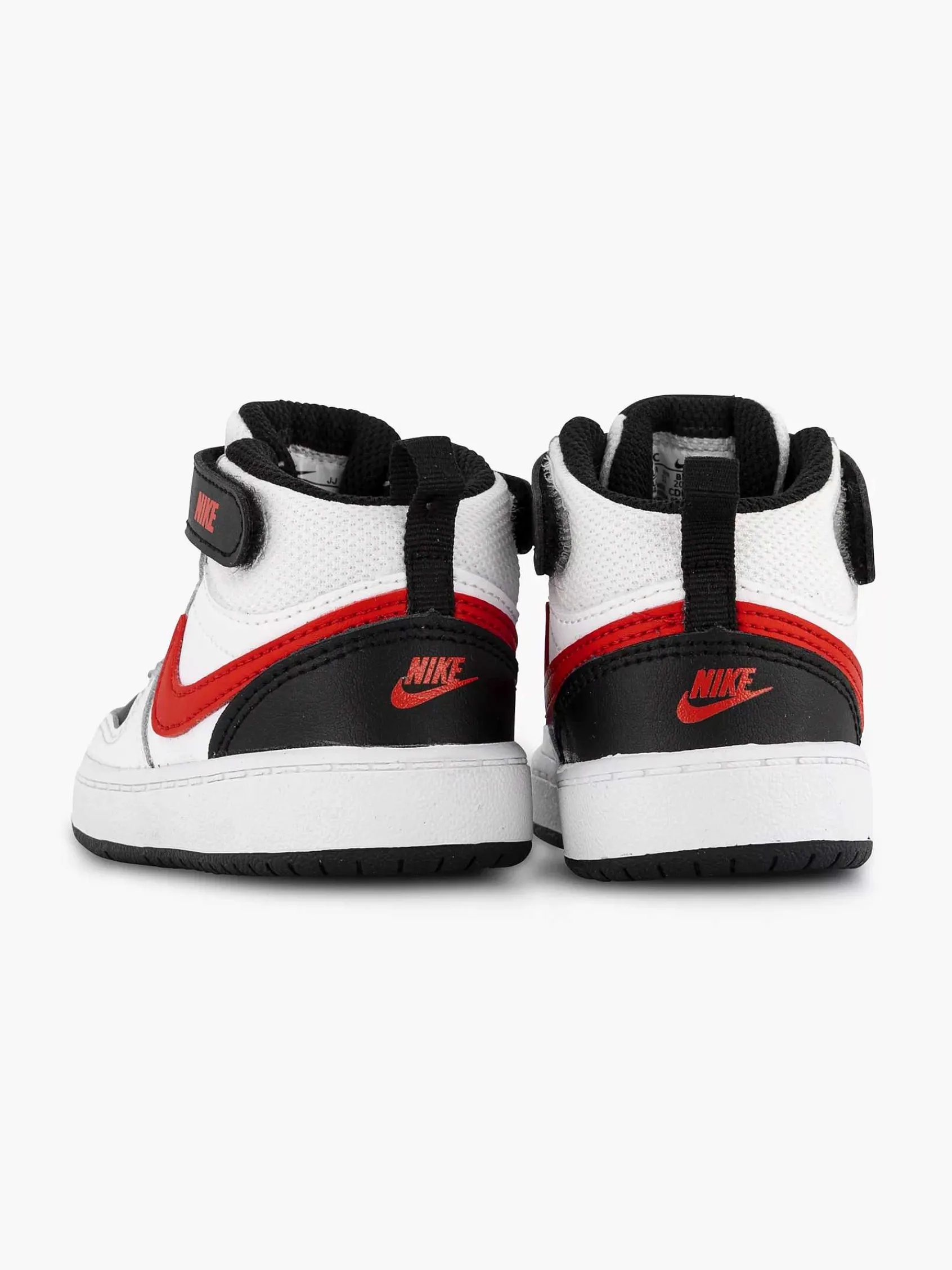 Nike Jongensschoenen-Witte Court Borough Mid