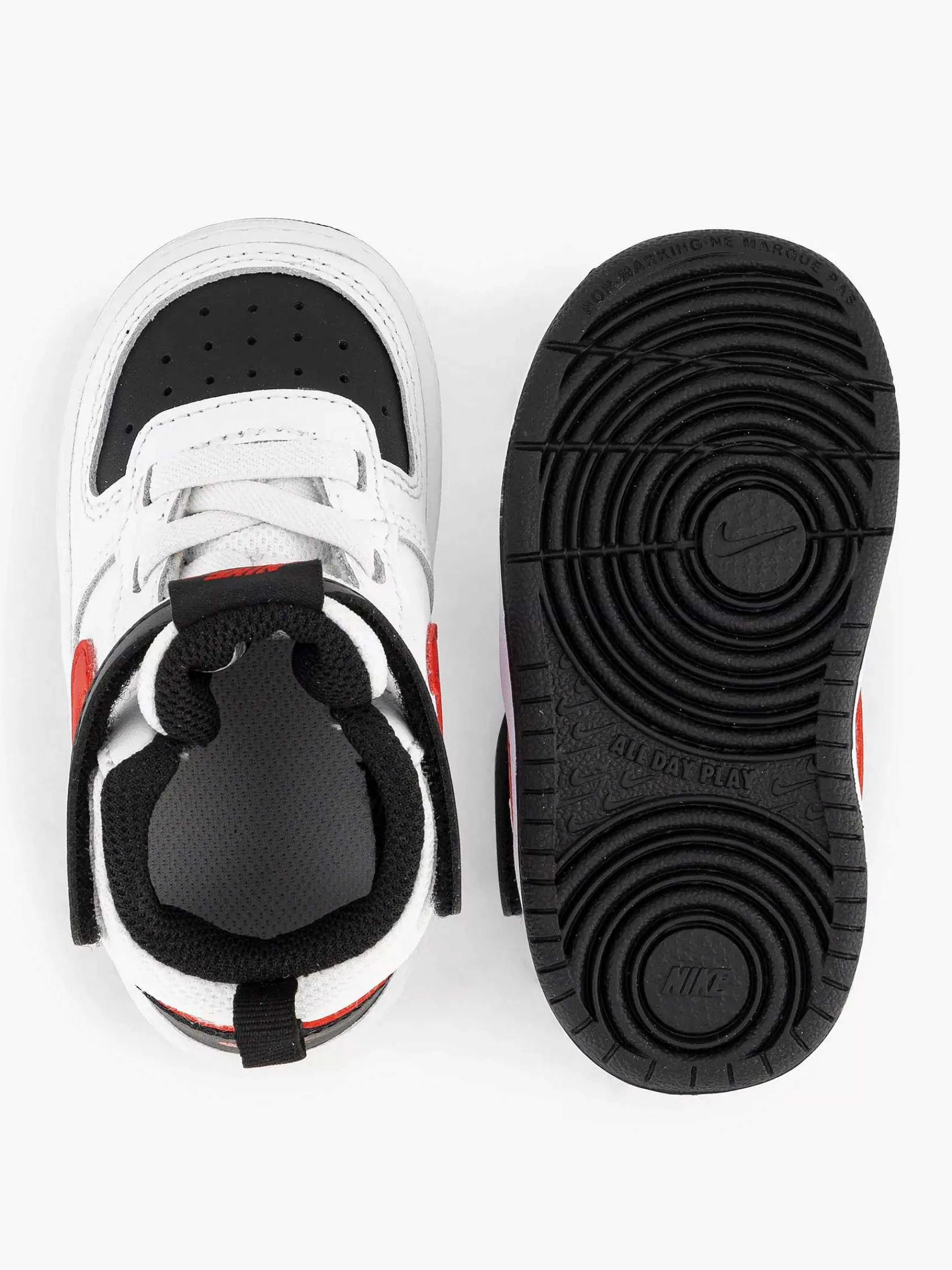 Nike Jongensschoenen-Witte Court Borough Mid