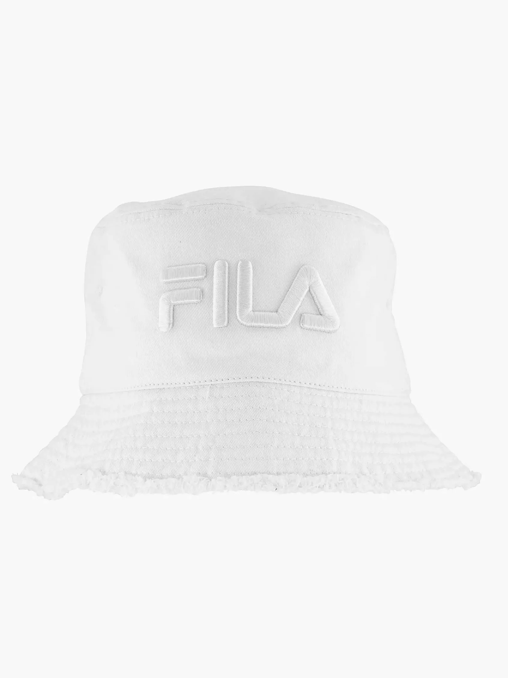 FILA Online Exclusive Accessoires-Witte Bucket Hat Mit