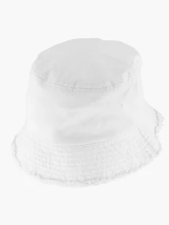 FILA Online Exclusive Accessoires-Witte Bucket Hat Mit