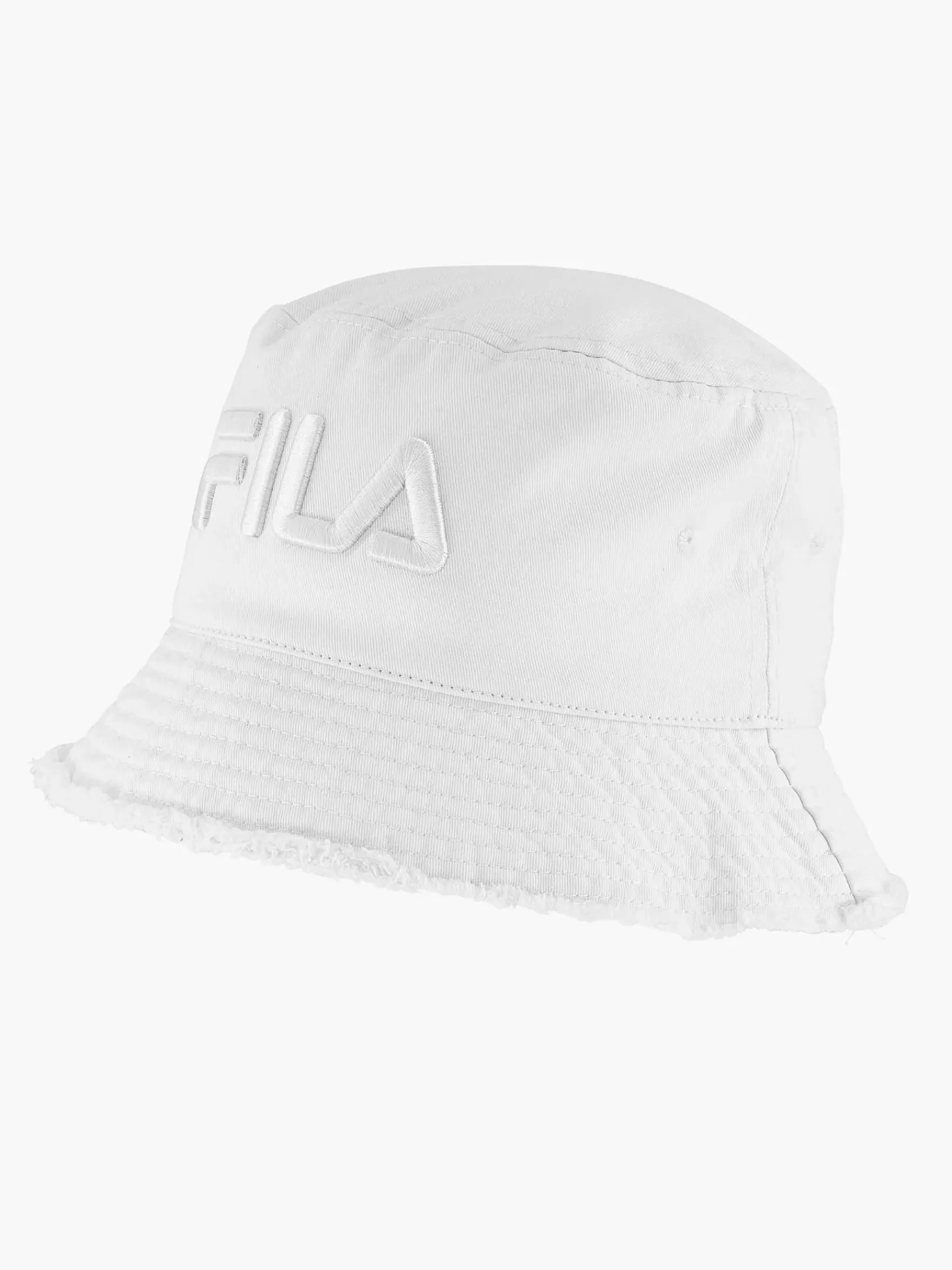 FILA Online Exclusive Accessoires-Witte Bucket Hat Mit