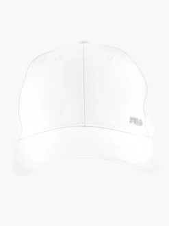 FILA Online Exclusive Accessoires-Witte Metall Charm Cap