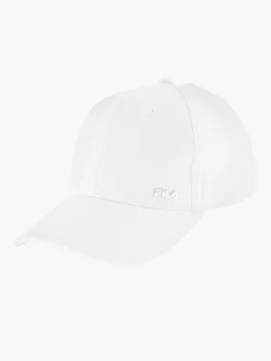 FILA Online Exclusive Accessoires-Witte Metall Charm Cap