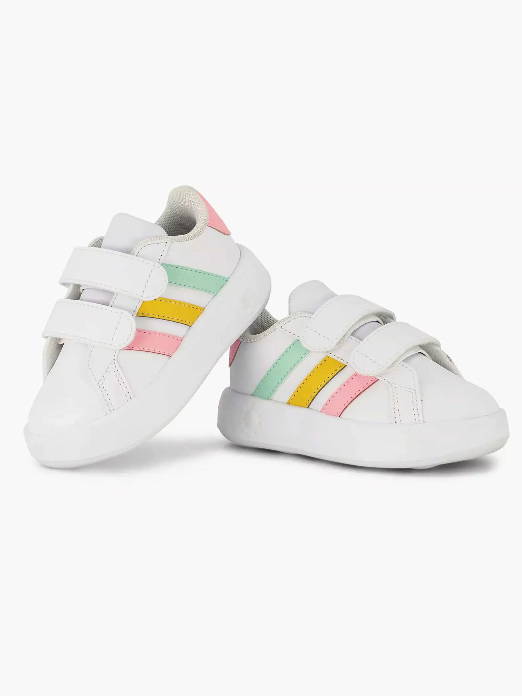 adidas Jongensschoenen-Witte Grand Court 2.0 Cf I