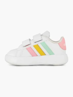 adidas Jongensschoenen-Witte Grand Court 2.0 Cf I