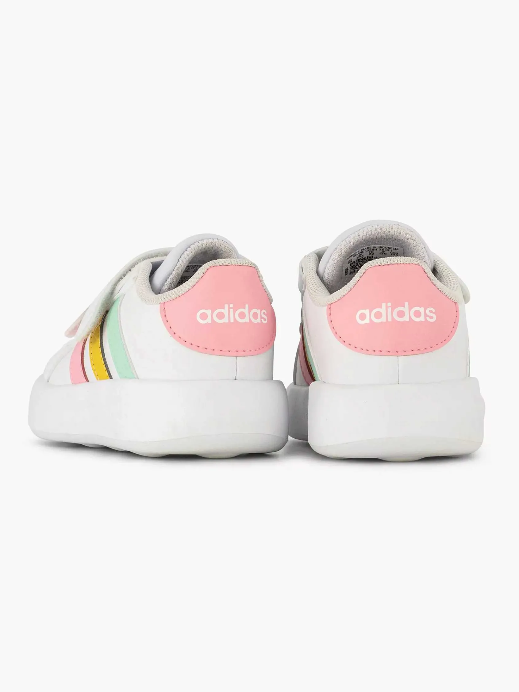 adidas Jongensschoenen-Witte Grand Court 2.0 Cf I