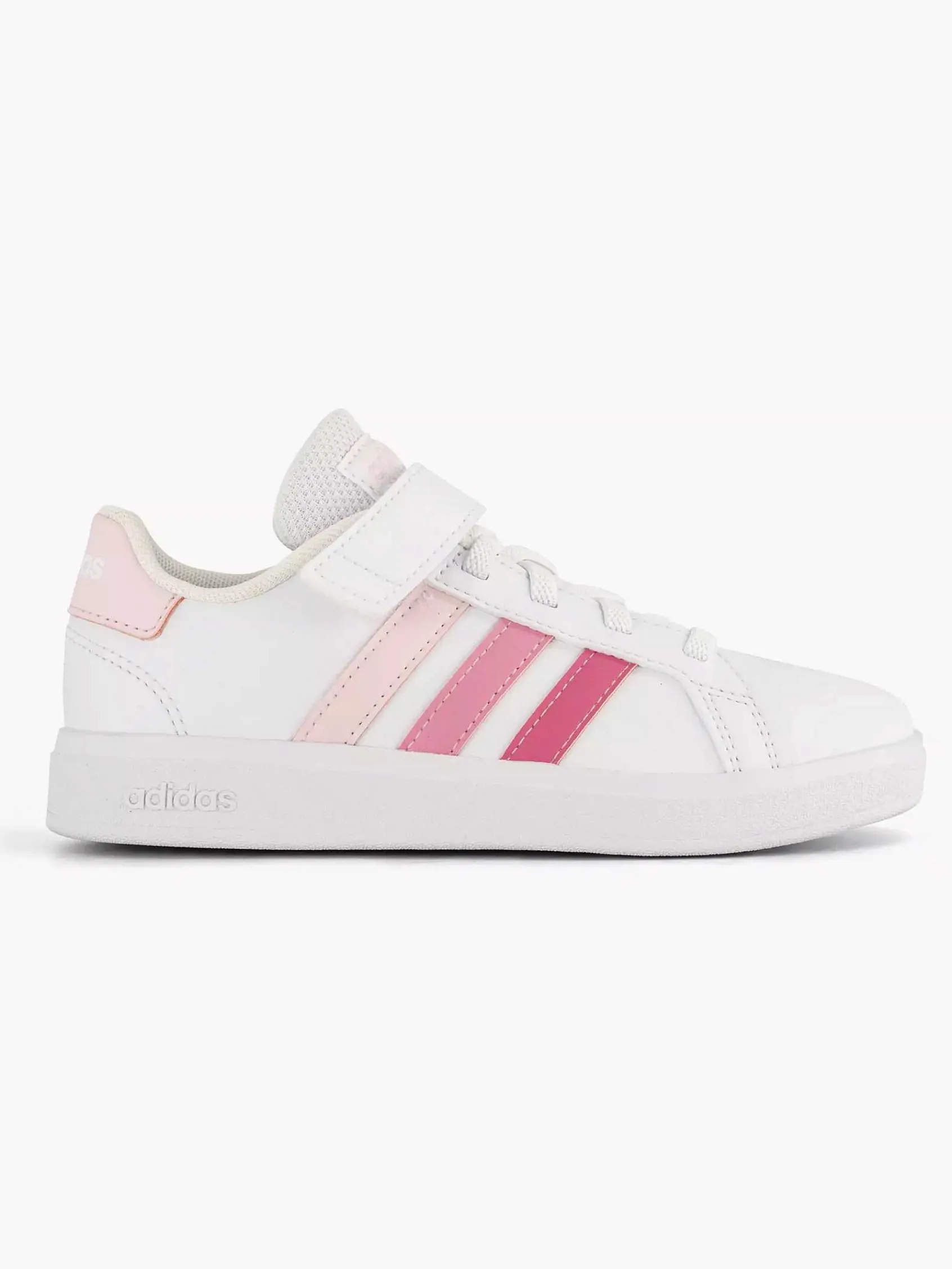 adidas Jongensschoenen-Witte Grand Court 2.0 El K