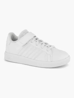 adidas Babyschoenen-Witte Grand Court 2.0 El K
