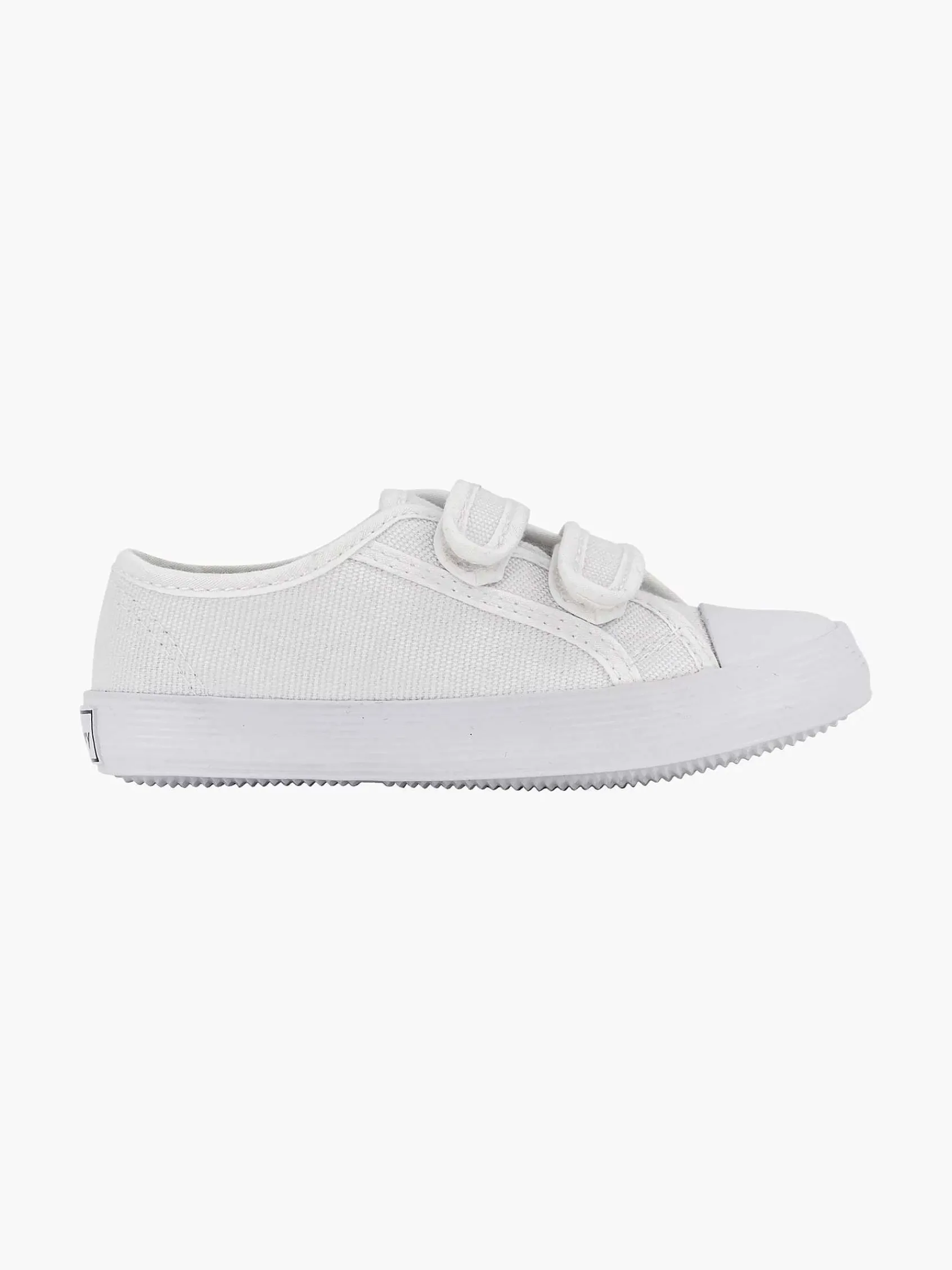 Vty Babyschoenen-Witte Gymschoen Klittenband