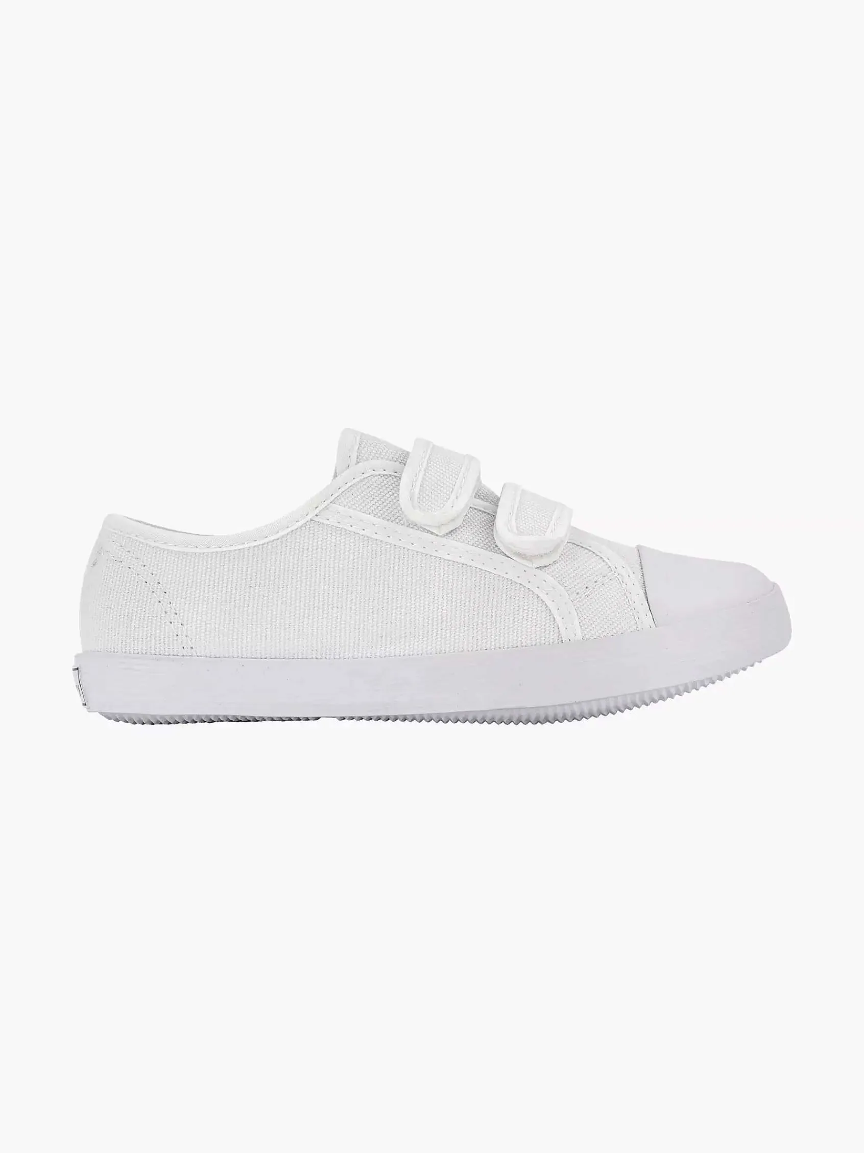 Vty Babyschoenen-Witte Gymschoen Klittenband