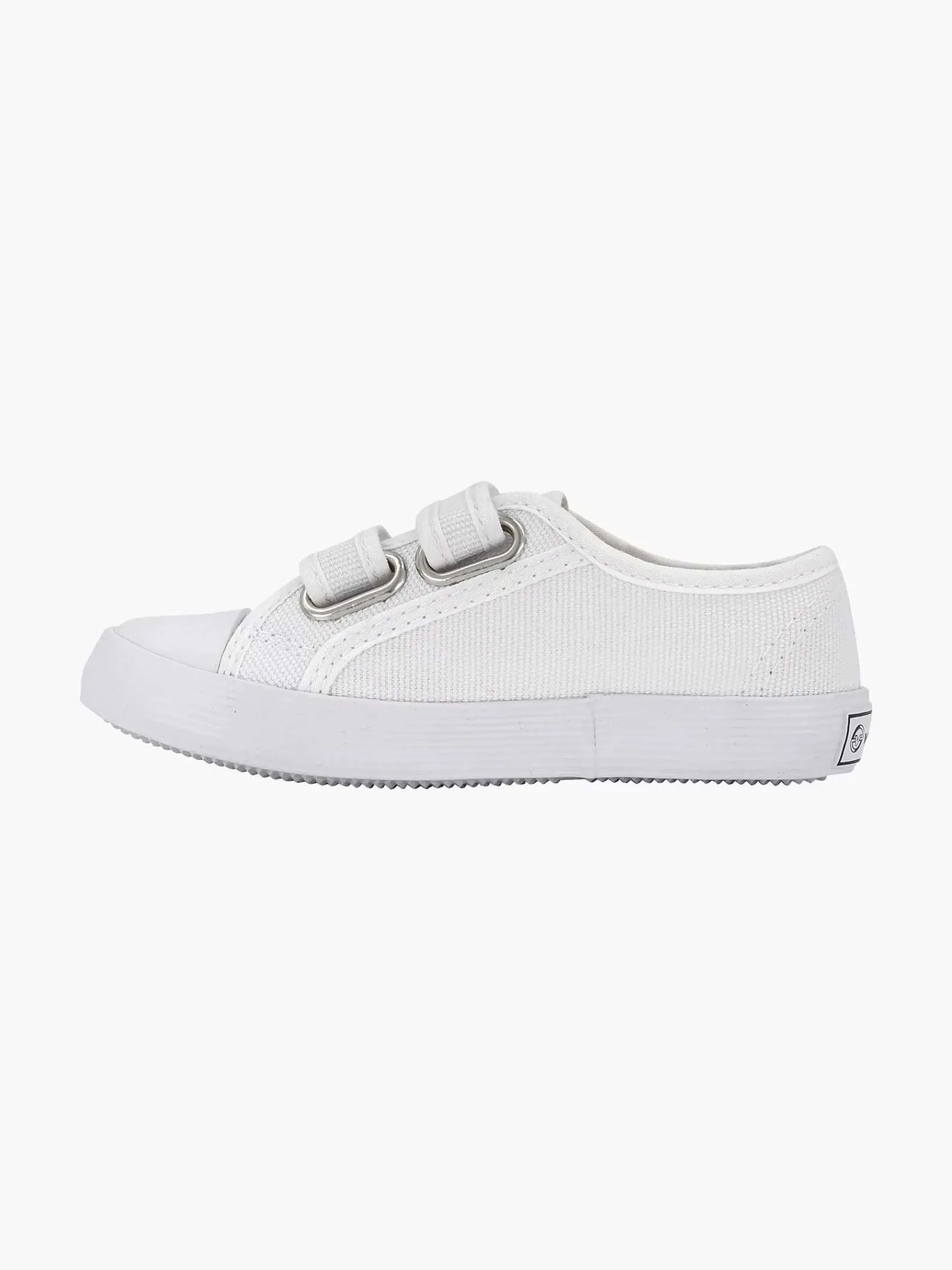 Vty Jongensschoenen-Witte Gymschoen Klittenband