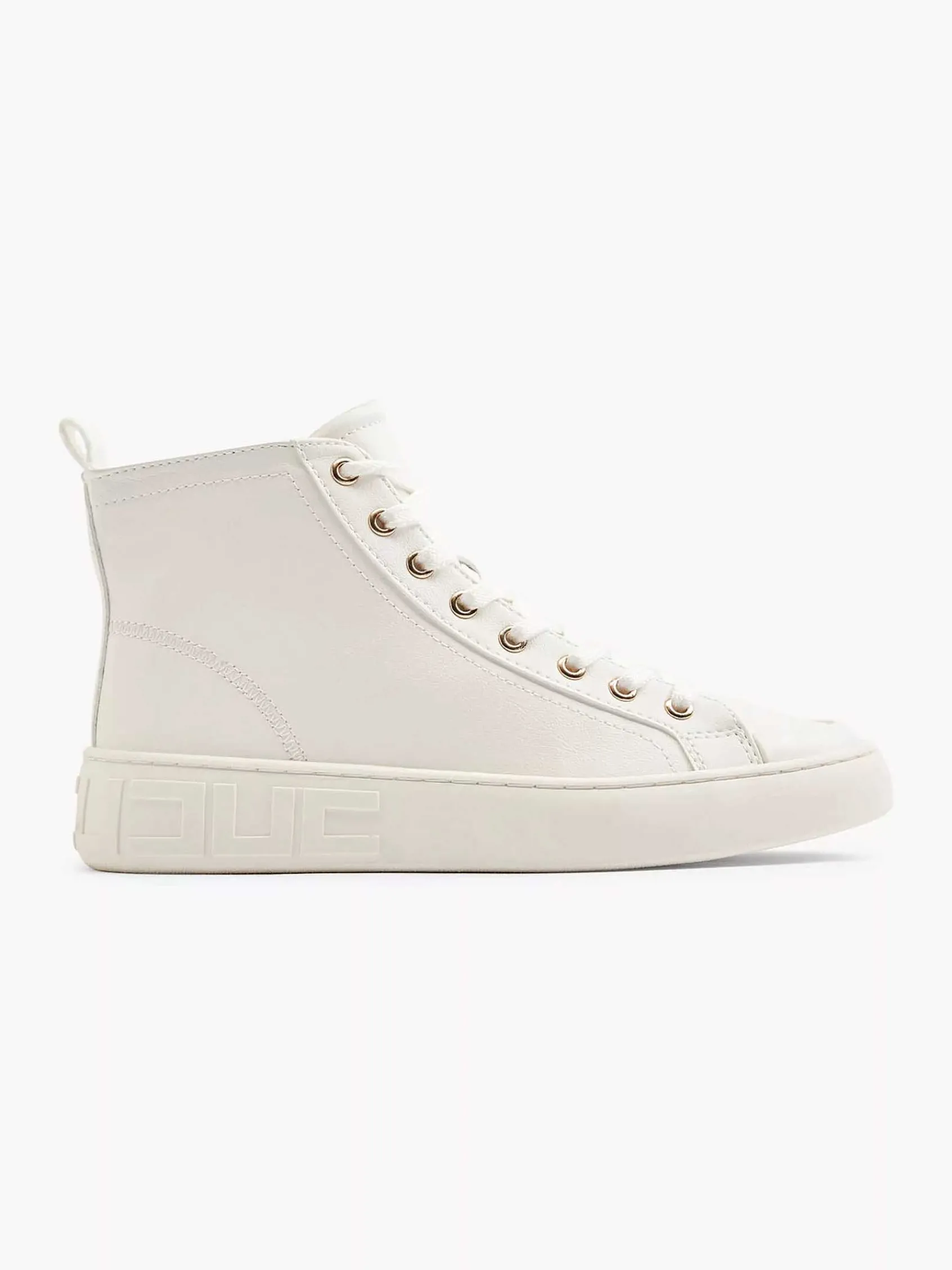 Graceland Sneakers-Witte Hoge Sneaker