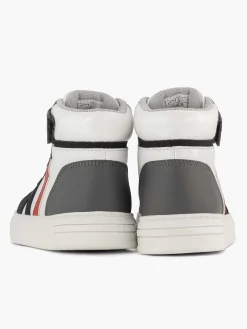 Vty Jongensschoenen-Witte Hoge Sneaker
