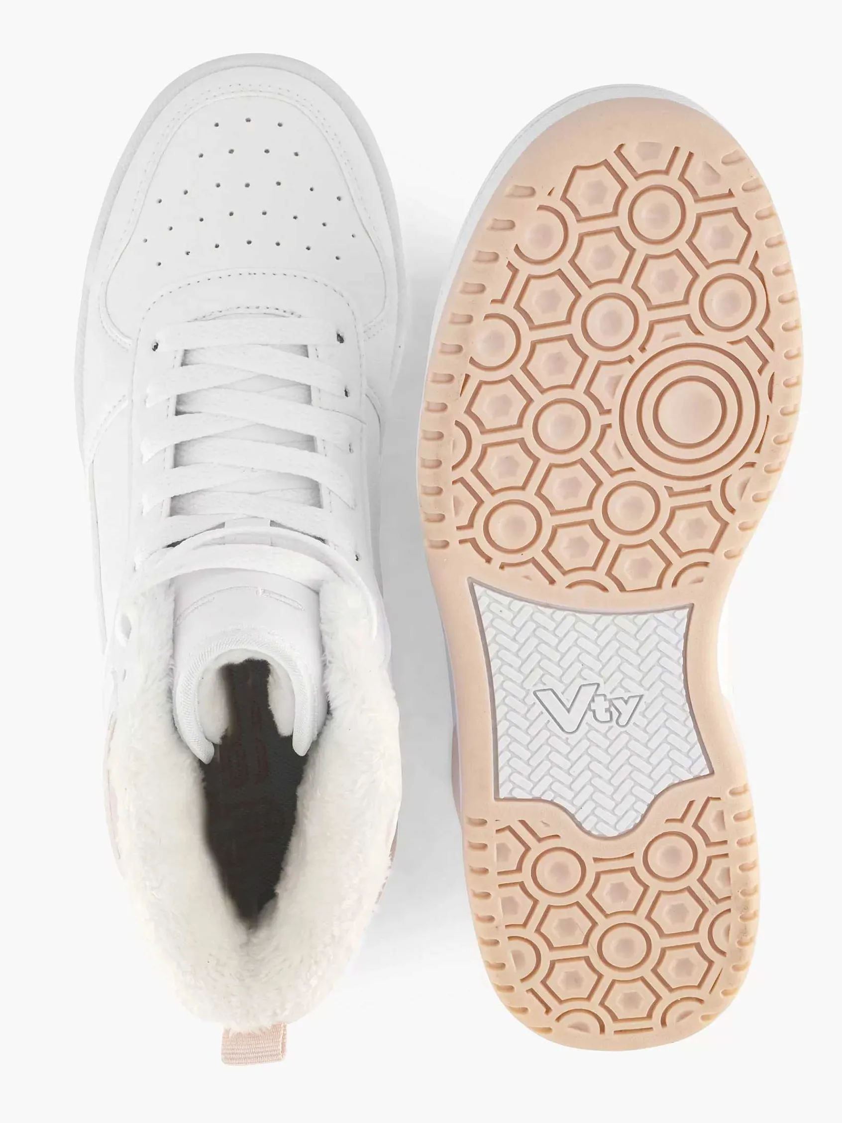 Graceland Sneakers-Witte Hoge Sneaker