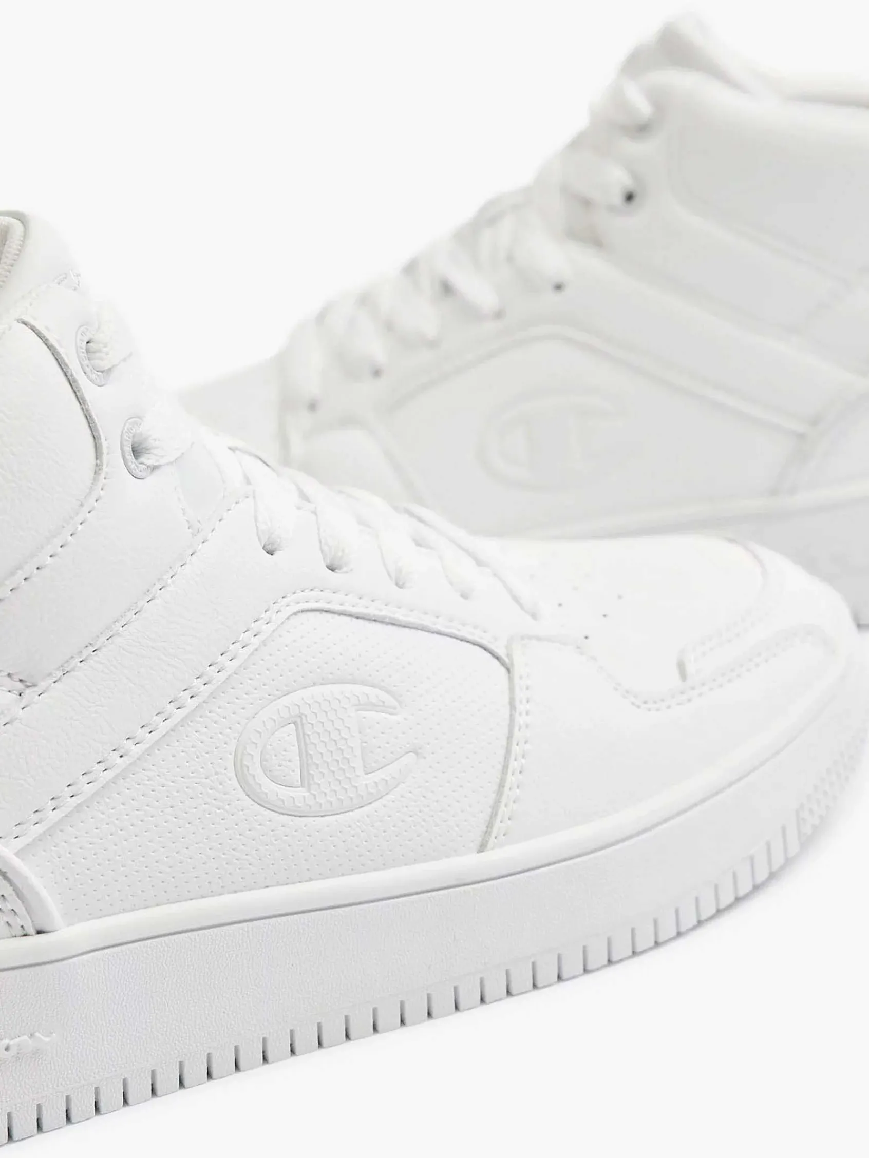 Champion Sneakers-Witte Hoge Sneaker