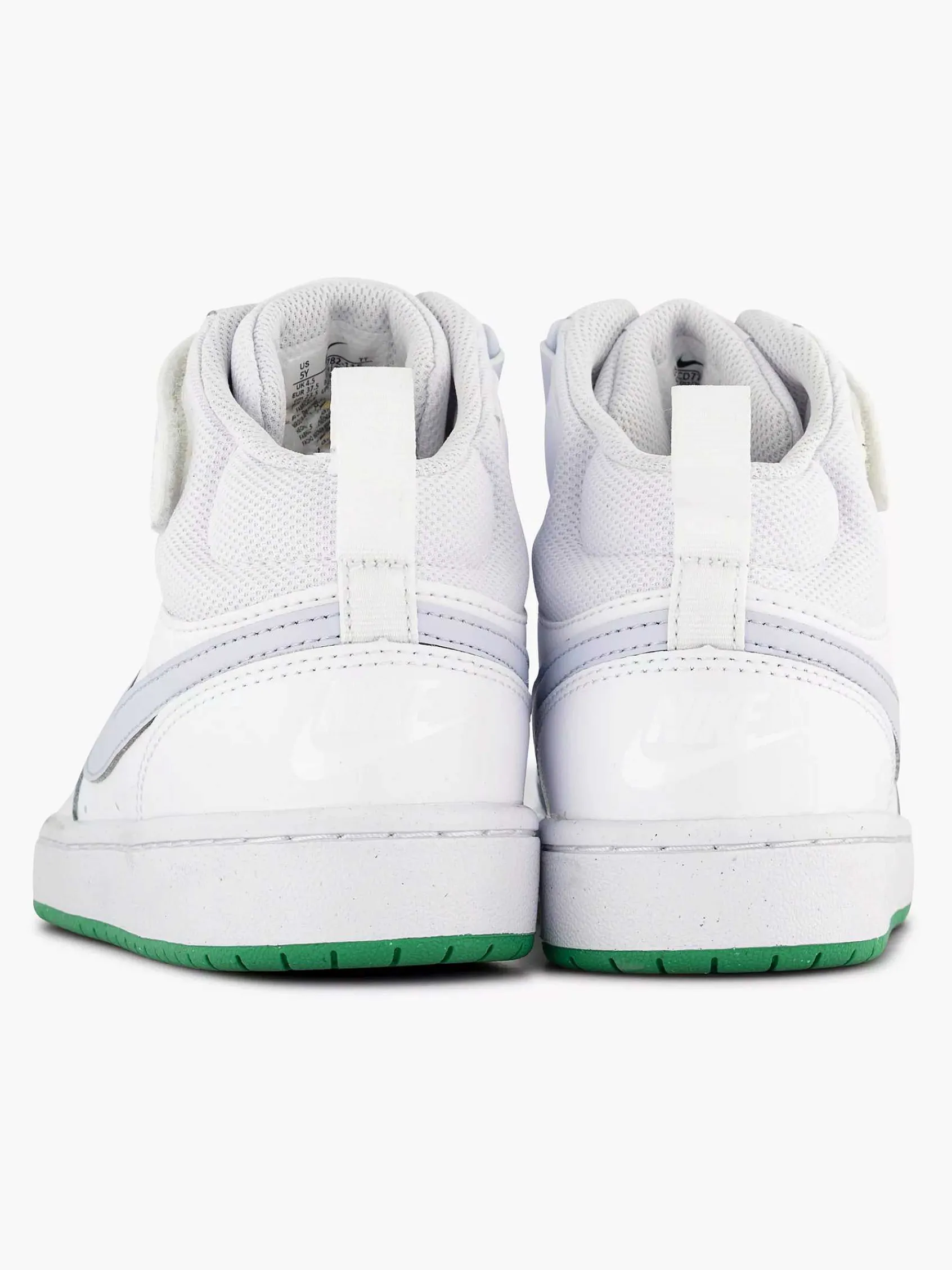 Nike Jongensschoenen-Witte Hoge Sneaker Court Borough Mid 2