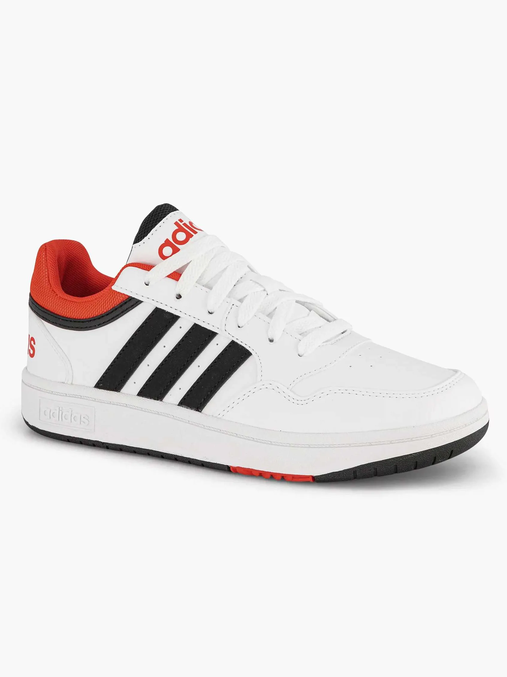 adidas Jongensschoenen-Witte Hoops 3.0 K