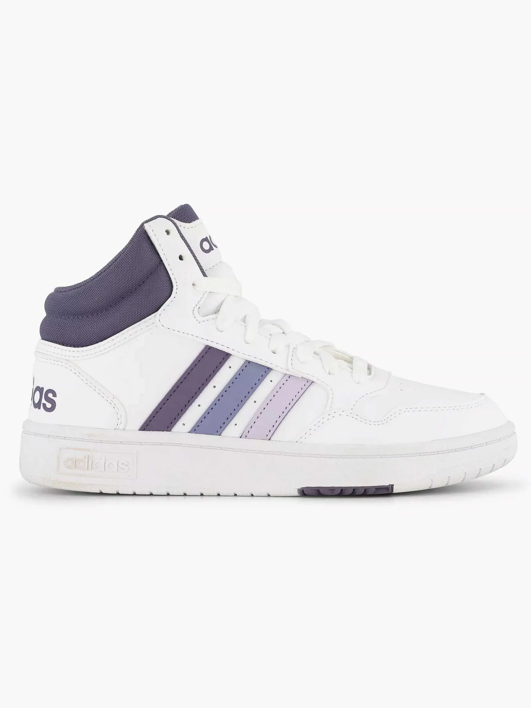 adidas Sneakers-Witte Hoops 3.0 Mid