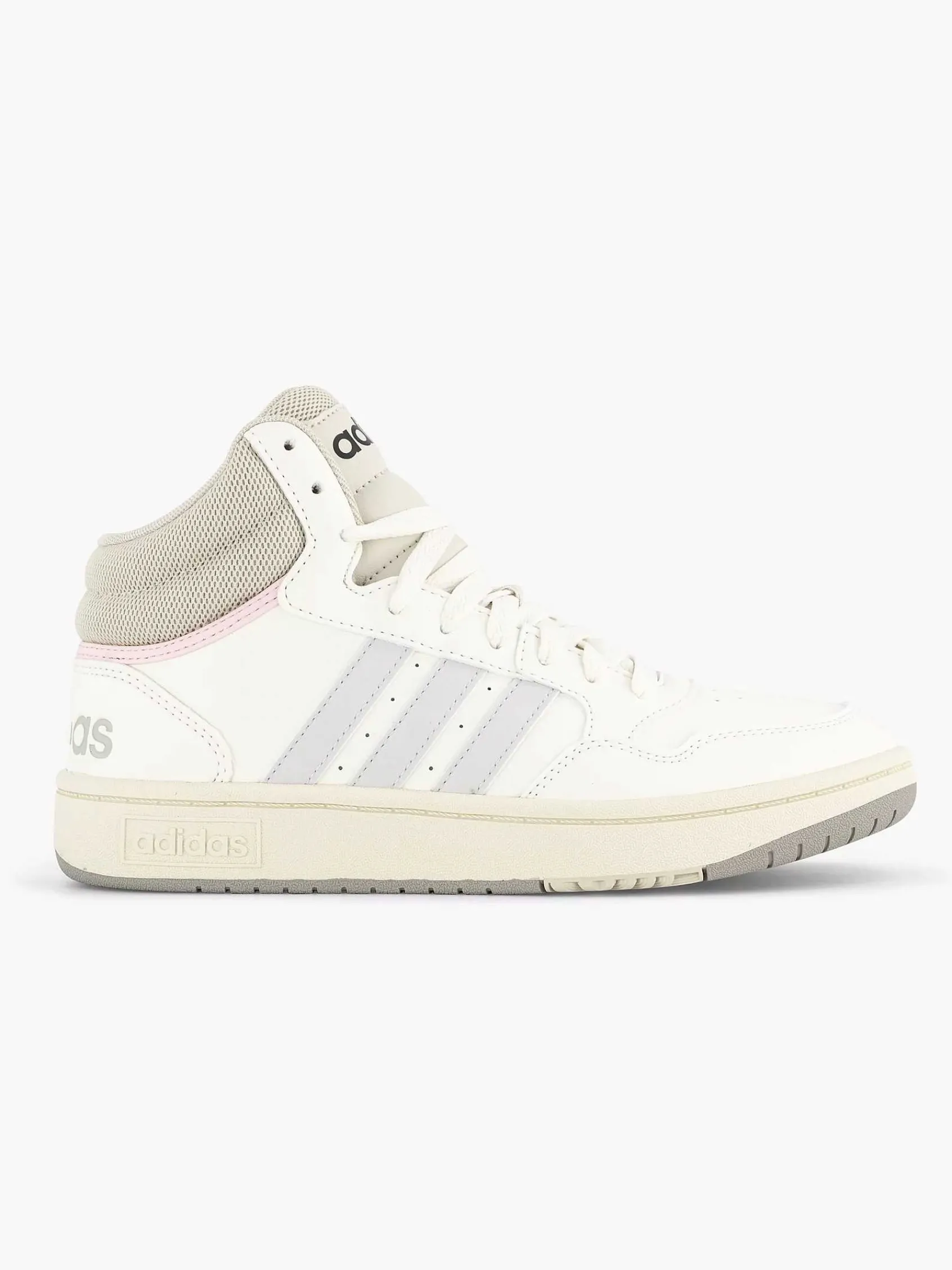 adidas Sneakers-Witte Hoops 3.0 Mid