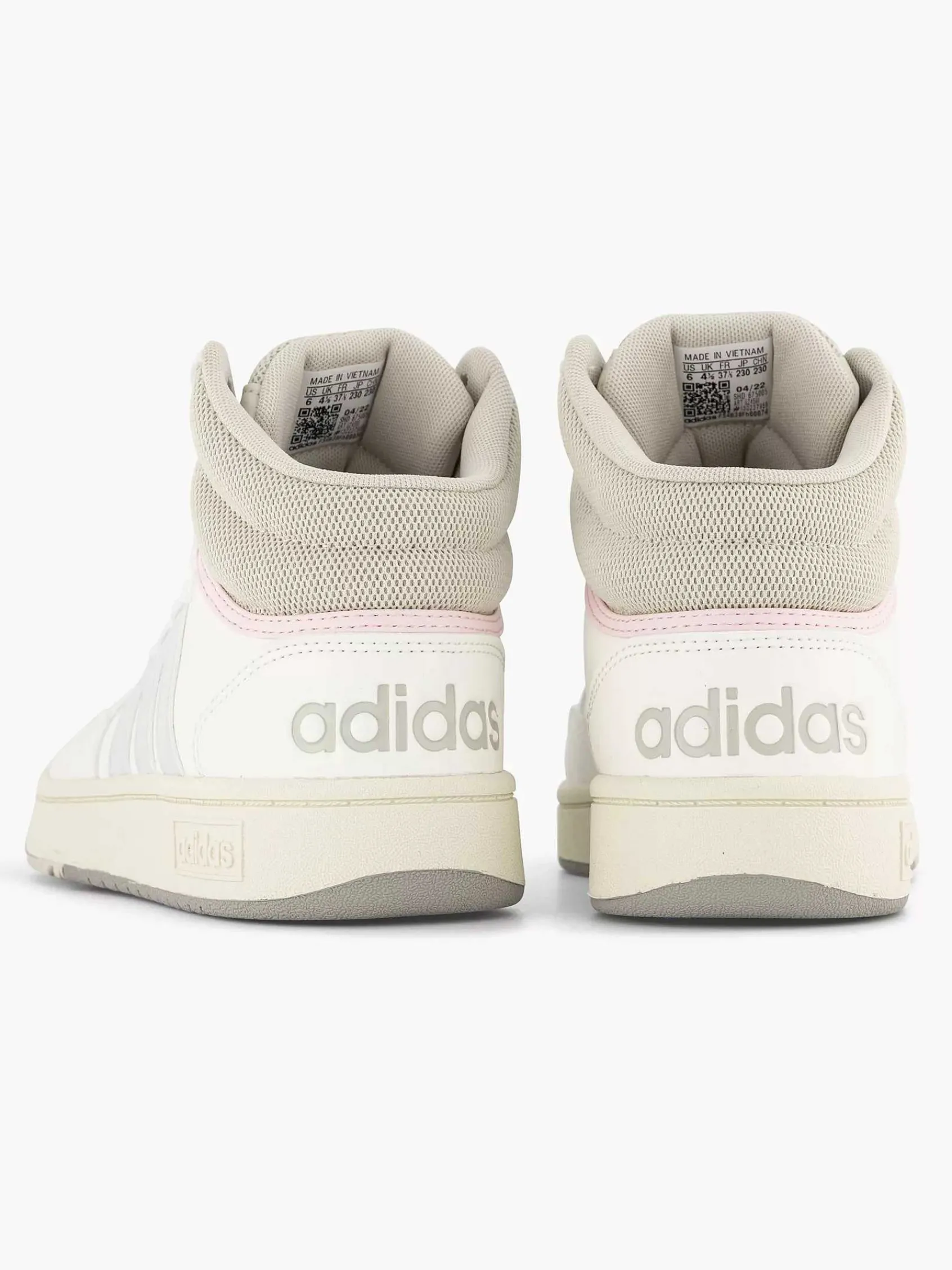 adidas Sneakers-Witte Hoops 3.0 Mid