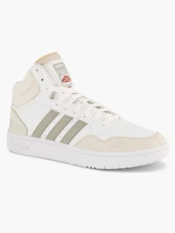 adidas Sneakers-Witte Hoops 3.0 Mid
